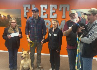 Fleet Farm donation to Washington County Humane Society