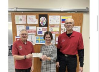 Knights of Columbus Council # 12588 makes donation to Slinger High School