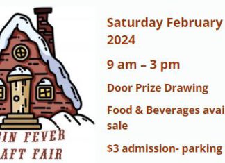 Cabin Fever Craft Fair is Saturday, February 17, at Wash. Co. Fairgrounds