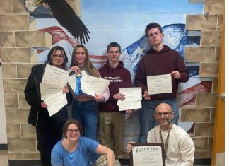 Hartford Union HS student paper dominates NEWSPA State Contest with 21 awards | By Katrina Cravy