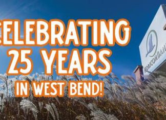 Celebrate 25-year anniversary of Horicon Bank in West Bend, WI on Friday, June 28, 2024