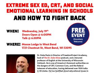 Common Sense Citizens hosts “Extreme Sex Ed, CRT, SEL in Schools – and How to Fight Back” event on July 19, 2023