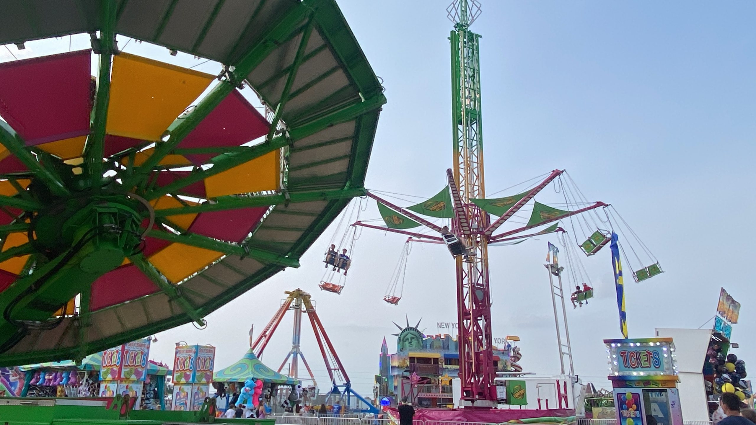 July Fair Rides Wristband Day today, Wednesday, July 24, 2024 for carnival rides at ...