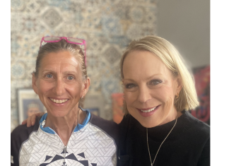 Amazing Ride for Alzheimer’s | Lunching with the granddaughter of President Eisenhower