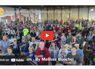 VIDEO | National Anthem at the Washington County Fair