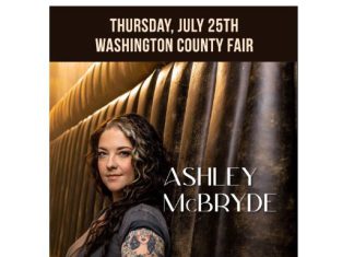 Ashley McBryde headlines tonight, July 25, 2024, at the Washington County Fair