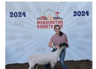 A note of ‘thanks’ from the Ries sisters with Hi-Lite Happy Worker’s 4-H club