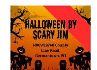 Halloween by Scary Jim is open on County Line Road in Germantown, WI