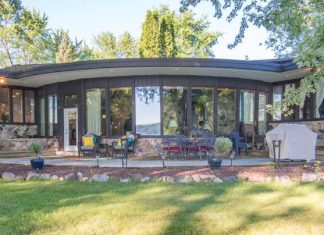 REAL ESTATE | Unique Frank Lloyd Wright inspired home on Little Cedar Lake | By Tom Zernia – BOSS Realty