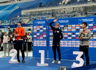 15 consecutive gold medals for speed skater Jordan Stolz