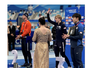 Jordan Stolz wins 14th consecutive gold medal