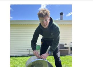 Projects completed as Jack Miller of West Bend, WI, seeks rank of Eagle Scout