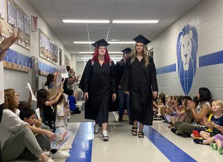 Hartford Union High School seniors bring back graduation walk | By Elena Rettler