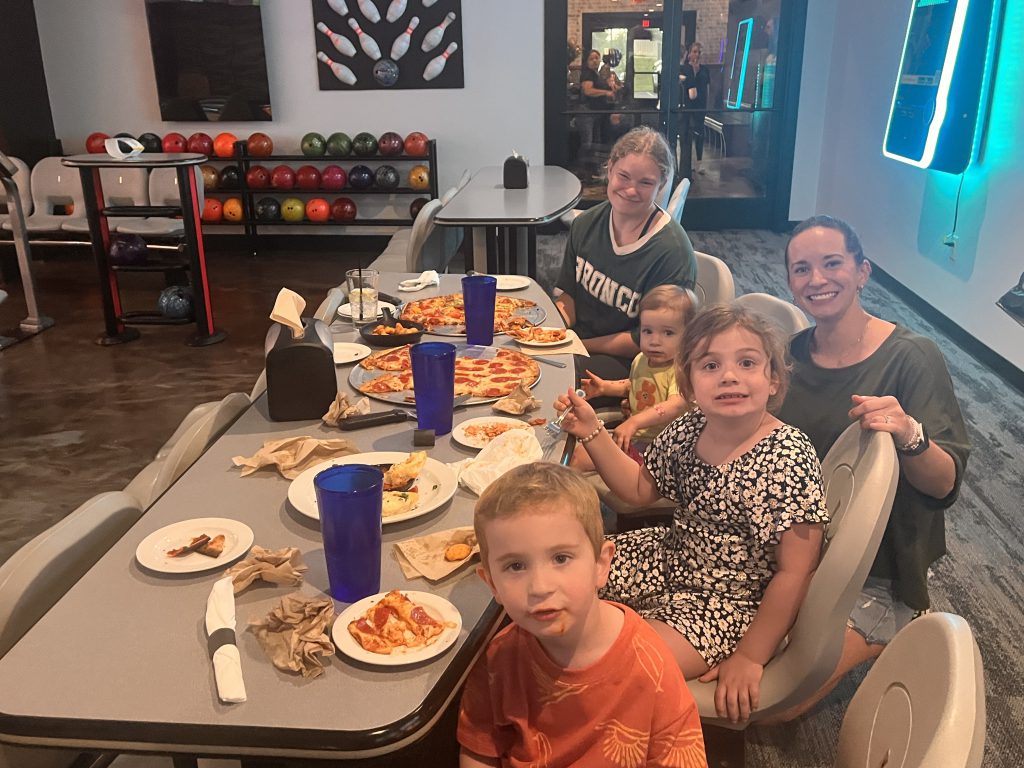 family at the kettle 