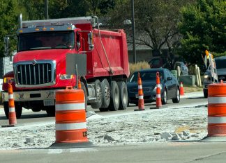 VIDEO | Road busted up again on 18th Avenue & Hwy 33 in West Bend, Wi