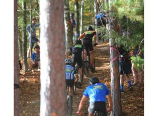 2 Trail Sharks podium at Camp Tesomas race in Rhinelander | By Melissa Schubert