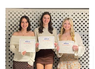 3 WBW volleyball players receive academic honor