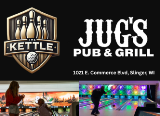 VIDEO | Bring the kids bowling at The Kettle Recreation Center & Jug’s Pub & Grill in Slinger, Wi