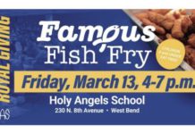 See you at the Holy Angels Fish Fry on March 13, 2026