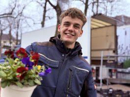 VIDEO | February flower market in Utrecht-Zeist, NL