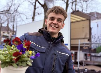 VIDEO | February flower market in Utrecht-Zeist, NL