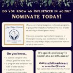 Nomination deadline extended for Judy Phillips Influencers in Aging Award | By Interfaith Caregivers of Washington County, Wi