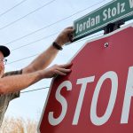 Ideas guy Chucker Dreher comes up with another tribute to Olympic speedskater Jordan Stolz