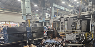 Estimated $1 million in damage following fire at Quad Graphics in Hartford