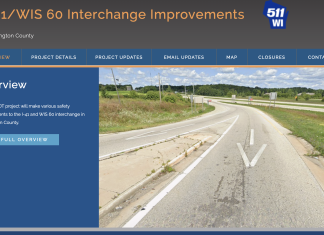 I-41 and WIS 60 Interchange safety improvement project in Washington County, Wi | By Chris Verhyen