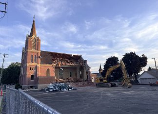 REAL ESTATE | VIDEO | Razing St. Lucas Church in Kewaskum, Wi built in 1913