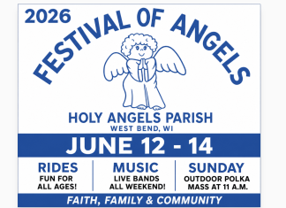 Festival of Angels is June 12 – 14, 2026, at Holy Angels in West Bend, Wi