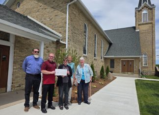 Faith UCC congregation donaton to Threshold Birth-to-3 Program | By Pastor Steve Scharnell