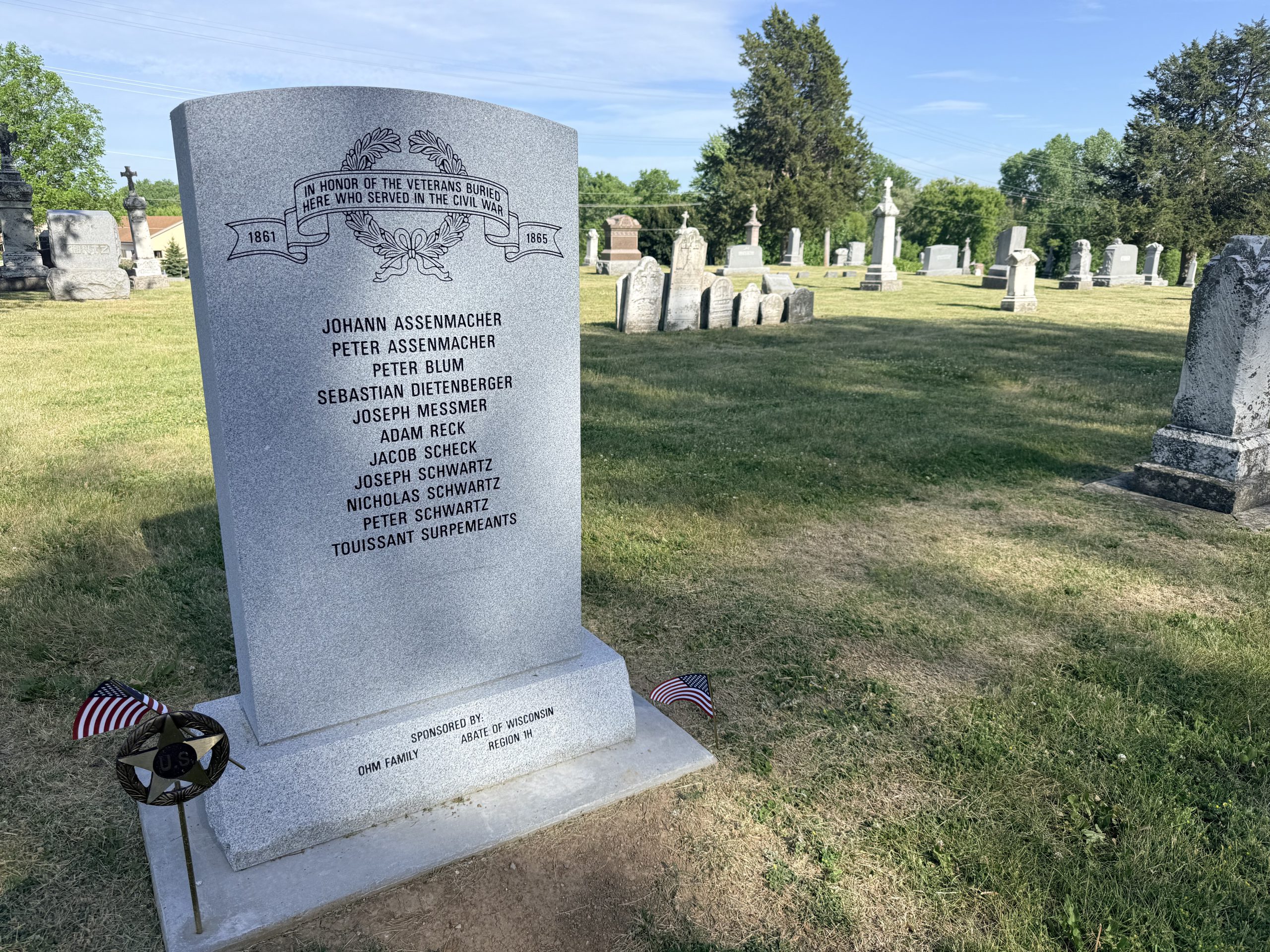 Civil War Veterans Monument dedication June 6, 2026, in Hartford, Wi