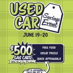Used car savings event at Morrie’s West Bend Honda June 19 & 20