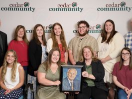 Cedar Community awards Carl Ziegler Scholarships | By Carrie Sturn