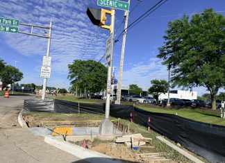 Curb & ramp construction at $7K a piece on Hwy 33 in West Bend, WI