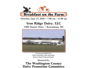 Washington County Breakfast on the Farm is Saturday, June 13, 2026