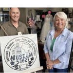 Copper box time capsule on display at Museum 53027 in Hartford, WI