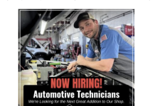 Jobs, jobs, jobs – Auto technicians wanted at 5 Corners in Cedarburg, Wi