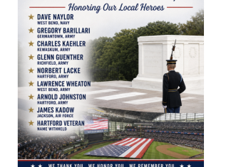 9 veterans from Washington Co., WI on Saturday, June 20, 2026 Stars & Stripes Honor Flight