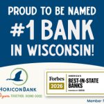 Horicon Bank named No. 1 Bank in Wisconsin by Forbes