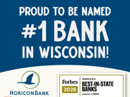 Horicon Bank named No. 1 Bank in Wisconsin by Forbes