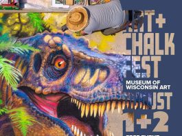 Art & Chalk Fest 2026 is August 1 & 2 at Museum of Wisconsin Art – FREE ADMISSION