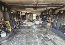 Fire contained to garage in Hartford, Wi | By Hartford FD