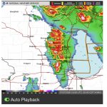 Severe thunderstorm warning for Washington County, Wi until 12:15 p.m.