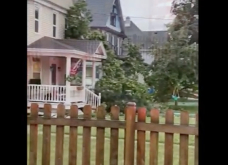 VIDEO | Storm damage as tree falls on house in Hartford, WI