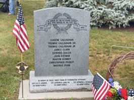 VIDEO | Families pay respect at Civil War Veterans monument dedication in Town of Farmington