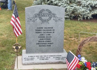 VIDEO | Families pay respect at Civil War Veterans monument dedication in Town of Farmington