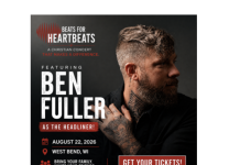 Beats for Heartbeats 2026 featuring Ben Fuller Saturday, August 22