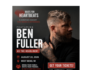 Beats for Heartbeats 2026 featuring Ben Fuller Saturday, August 22